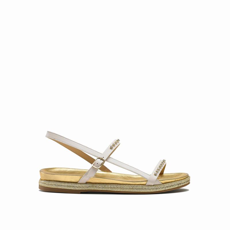 Russell & Bromley Gemfest Jewelled Sandals Women's White [TJZ131FO]